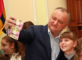 Approximately 100 children from the southern regions of the country and Gagauzia visited the presidency in the framework of the Open Day