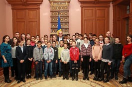 Approximately 100 children from the southern regions of the country and Gagauzia visited the presidency in the framework of the Open Day