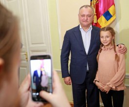 Approximately 100 children from the southern regions of the country and Gagauzia visited the presidency in the framework of the Open Day