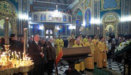 Președintele Republicii Moldova a participat la Liturghia de la Catedrala „Nașterea Domnului”