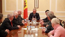 Igor Dodon a avut o întrevedere cu Consiliul Bătrînilor din Găgăuzia.