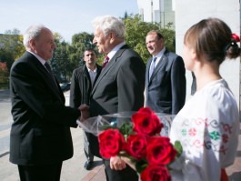 Nicolae Timofti a participat la o ceremonie festivă dedicată aniversării a 80 de ani de la fondarea Universității Agrare