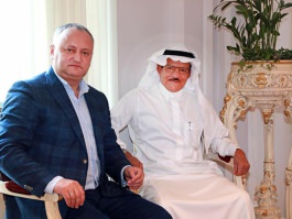 Igor Dodon a avut o întrevedere cu Rashid S. Al-Rashid din Arabia Saudită