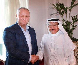 President Dodon and the largest investor from Saudi Arabia agreed to build a multifunctional sports complex in Moldova