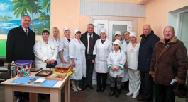 President took part in the opening of a hospital in the village of Calarashovka