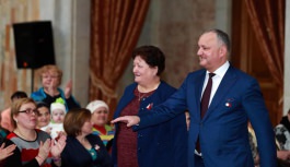 Igor Dodon a participat la concertul de caritate organizat cu prilejul Zilei Internaționale a Femeii – 8 martie