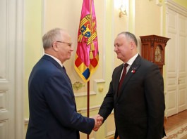 Igor Dodon a avut o întrevedere cu Ambasadorul Federaţiei Ruse în Republica Moldova, Farit Muhametșin