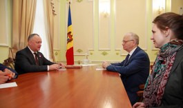 The Head of State held a working meeting with the Ambassador of Russia