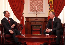 The Head of State held a meeting with Franco Frattini