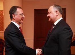 The Head of State held a meeting with Franco Frattini