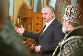 Igor Dodon a avut o întrevedere cu preoții din Eparhia de Bălți și Fălești