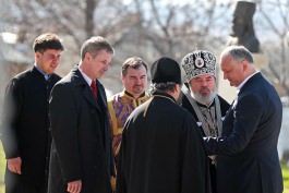 On the eve of the Easter holidays, Igor Dodon met with Bishop Markell