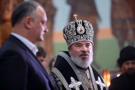 On the eve of the Easter holidays, Igor Dodon met with Bishop Markell