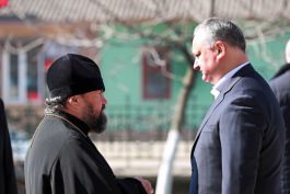 Igor Dodon a avut o întrevedere cu preoții din Eparhia de Bălți și Fălești