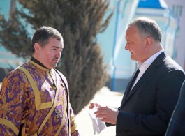 Igor Dodon a avut o întrevedere cu preoții din Eparhia de Bălți și Fălești