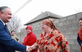 The First Lady foundation helped the family of Zakhariya to move to a new house