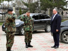 Președintele Igor Dodon a efectuat o vizită la Complexul Memorial „Eternitate” din Chișinău