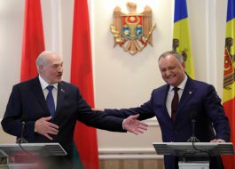 President of the Republic of Moldova Igor Dodon met with President of the Republic of Belarus Alexander Lukashenko, who is in Moldova on an official visit at the invitation of the head of our state