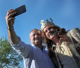 Președintele Igor Dodon a participat la deschiderea Festivalului de sport și muzică “Hai Haiduci!”