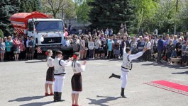 Города Бричаны и Окница получили по одной единице спецтехники