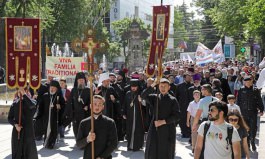 Președintele Igor Dodon a participat la Marșul pentru susținerea familiei tradiționale