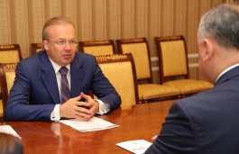 Președintele Igor Dodon a avut o întrevedere cu Andrei Nazarov, co-președintele organizației ”Delovaia Rossia”