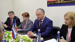 Igor Dodon discussed the issues of Moldo-Russian cooperation with the leaders of "Business Russia"