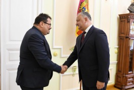 Igor Dodon held a meeting with the heads of the EU and US diplomatic missions in Moldova