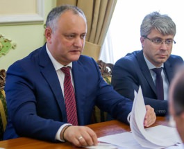 Igor Dodon held a meeting with the Ambassador of France in Moldova