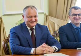 Igor Dodon s-a întîlnit cu Ambasadorul Republicii Polone în Republica Moldova