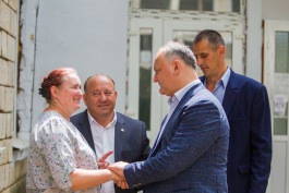 Igor Dodon a vizitat grădinița de copii ”Spicușor” din satul Onești, raionul Hîncești 