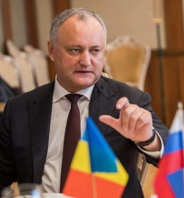 Igor Dodon a avut o întrevedere cu  redactorii-șefi ai mai multor organe mass media din Federația Rusă