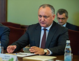 Igor Dodon a avut o întrevedere de lucru cu Dmitri Kozak