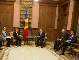 President Nicolae Timofti today met World Bank Country Director for Ukraine, Belarus and Moldova Qimiao Fan