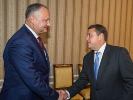 Președintele Republicii Moldova a avut o întrevedere cu șeful misiunii și reprezentantul permanent al FMI în țara noastră