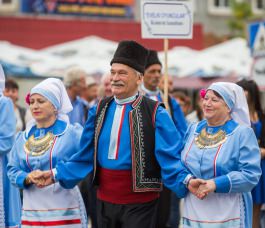 Igor Dodon a participat la cea de-a doua ediție a Festivalului costumului național