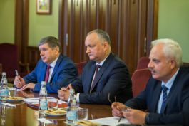 Igor Dodon a avut o întrevedere cu Dmitri Kozak