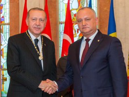 The President Igor Dodon had a meeting with the President of Turkey