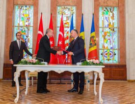 The President Igor Dodon had a meeting with the President of Turkey