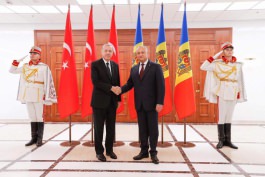 The President Igor Dodon had a meeting with the President of Turkey