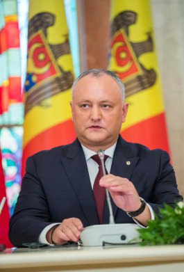 Președintele Igor Dodon a avut o întrevedere cu Președintele Turciei 