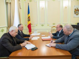 Igor Dodon a avut o întrevedere cu Oleg Vasneţov