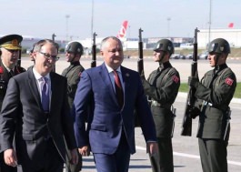 Igor Dodon had a working visit to Istanbul