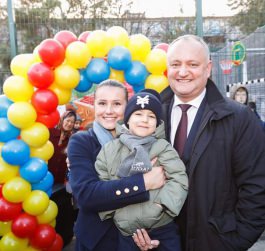 Igor Dodon participated in the inauguration of a sports complex in the city of Soroca