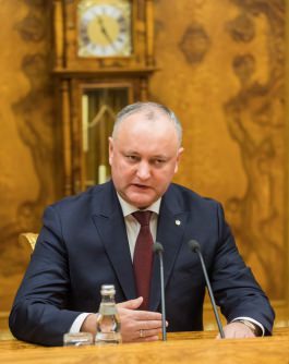 Igor Dodon a avut o întrevedere cu Veaceslav Volodin, Preşedintele Dumei de Stat a Federaţiei Ruse