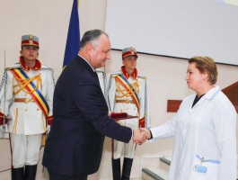 Igor Dodon a efectuat o vizită la IMSP ”Institutului Mamei și Copilului” din Chișinău