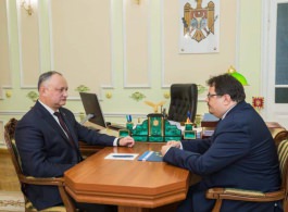 Igor Dodon held a meeting with Head of EU delegation in Moldova 