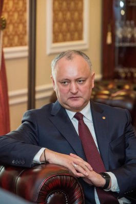 President of Moldova received credentials from five Ambassadors