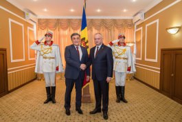 President of Moldova received credentials from five Ambassadors