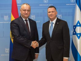 Președintele Republicii Moldova a avut o întrevedere cu Președintele Knessetului